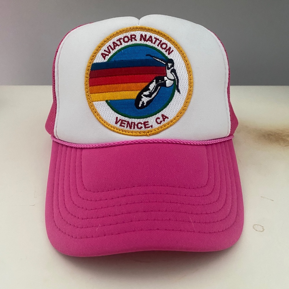 AVIATOR NATION TRUCKER HAT!